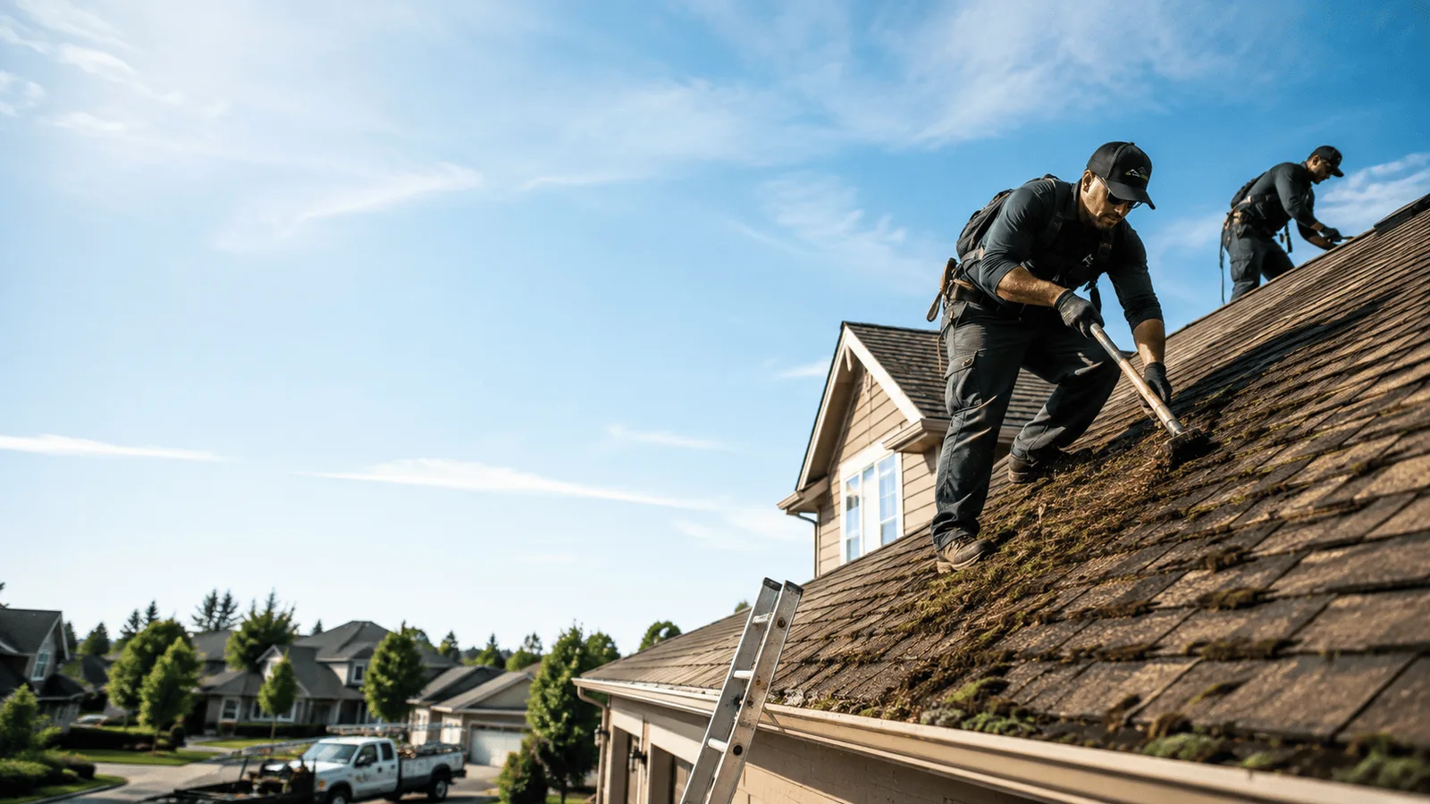 Roof Moss Removal in Sibley, LA near me